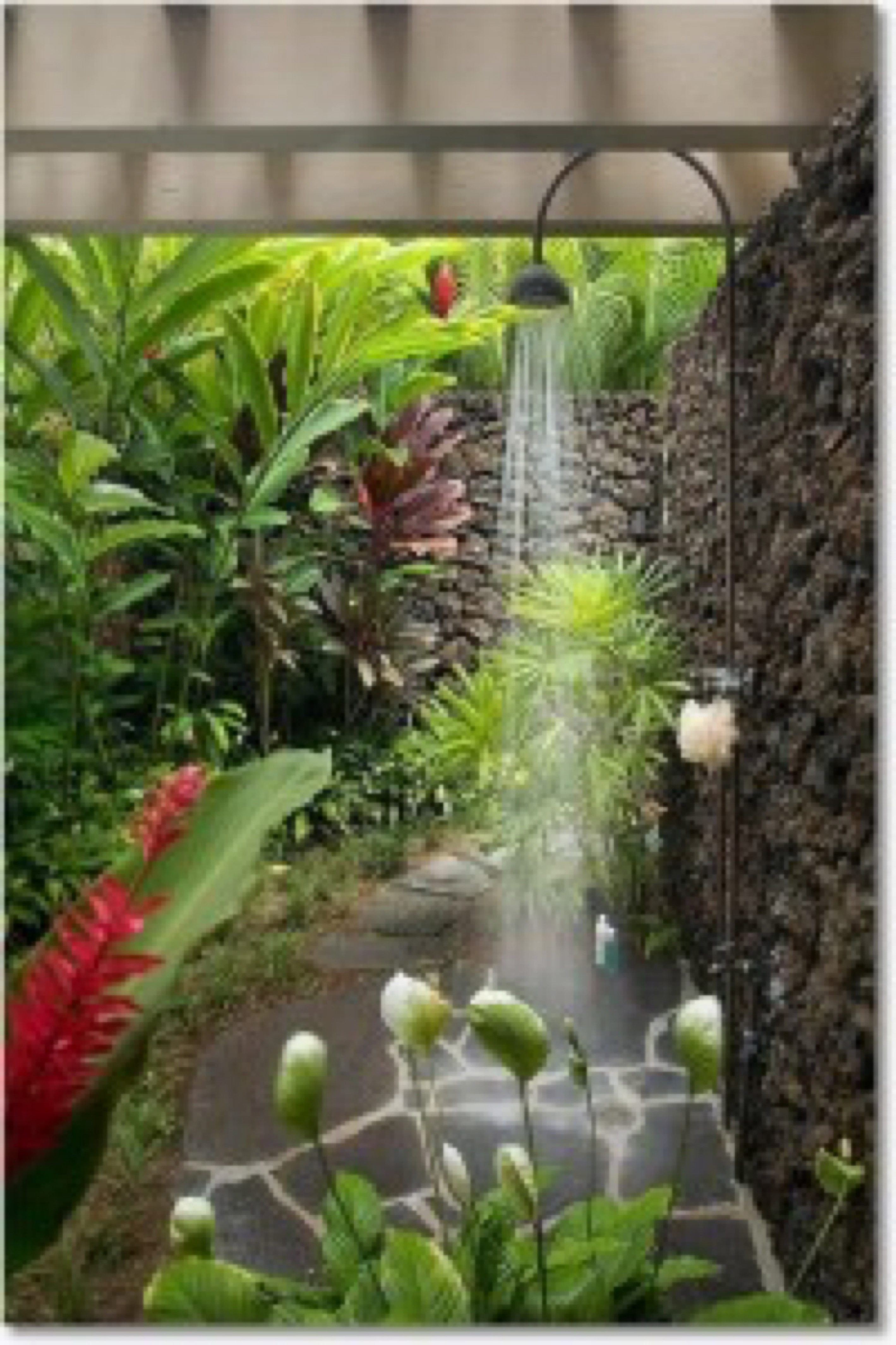 out door shower width=